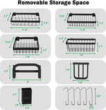 Over The Sink Shelf Dish Drying Rack Stainless Steel Multifunctional Tableware Drainer