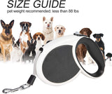 Retractable Dog Leash Heavy Duty Pet Walking Leash with 23ft Tangle Free Tape