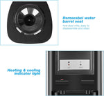 5 Gallons Hot and Cold Water Cooler Dispenser for Top Loading for Home w/ Child Safety Lock