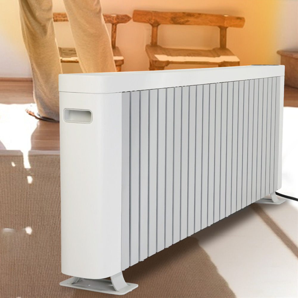 Efficient 1500W Baseboard Electric Heater Silent Convection Heating,