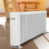Silent 1500W Electric Baseboard Heater for Large Room Space - Efficient & Noiseless