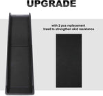 Portable Plastic Dog Car Ramp w/ 2pcs Non-slip Tread, 60"L  x 16" W Folding Travel Pet Safety Ramp