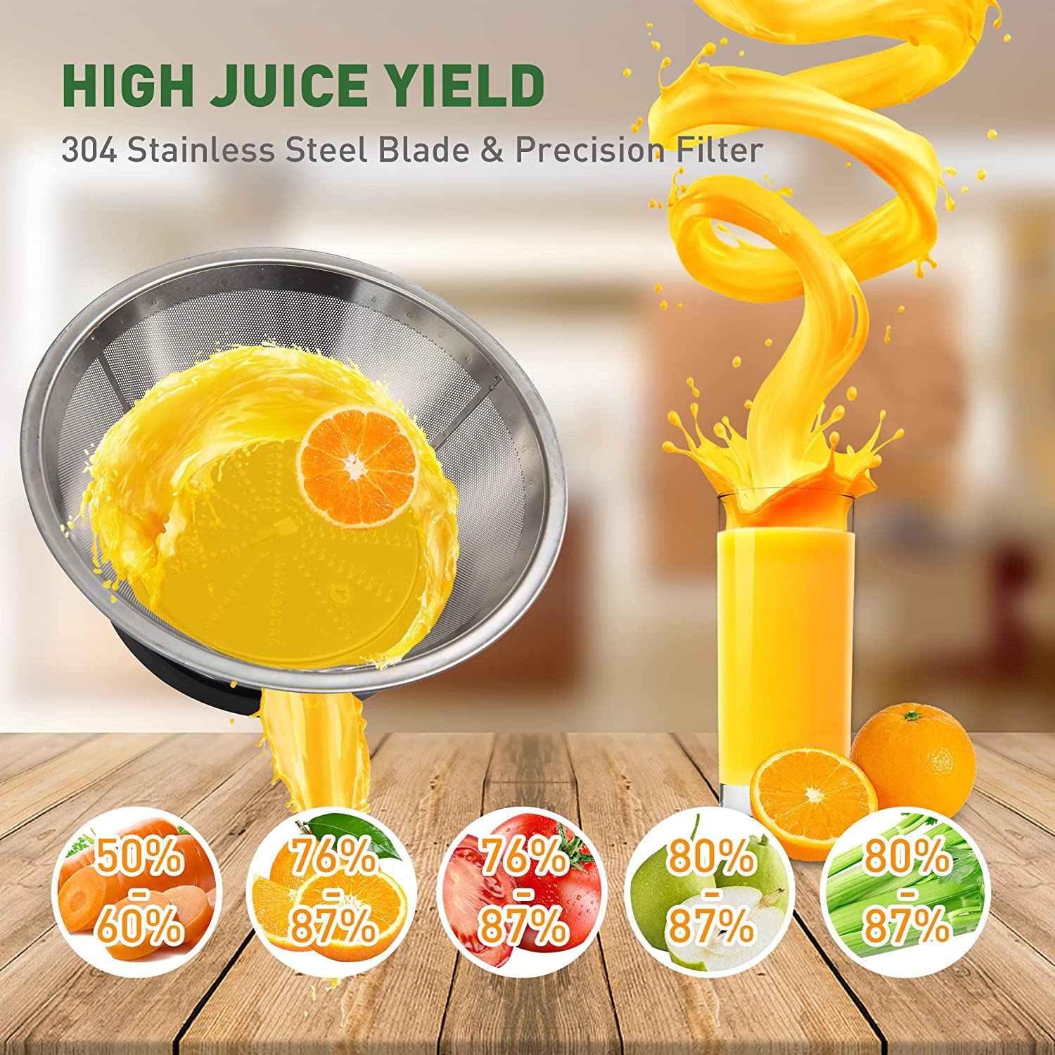 (Out of Stock) 450W Electric Wide Mouth Centrifugal Juice Extractor Juice Machine with Wide Mouth and 2 Speed Mode