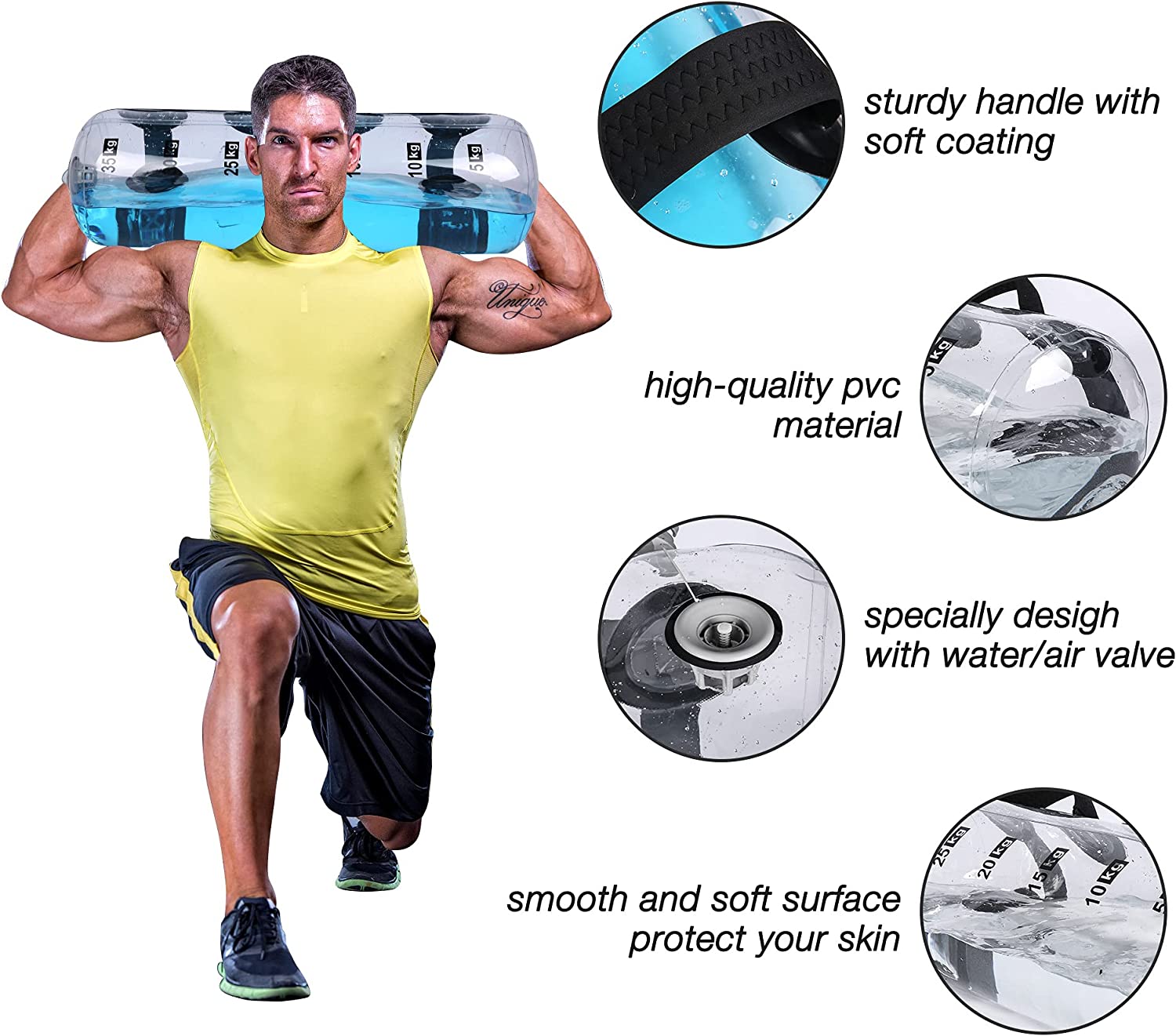 (Out of Stock) Portable Fitness Aqua Bag for Home Workout