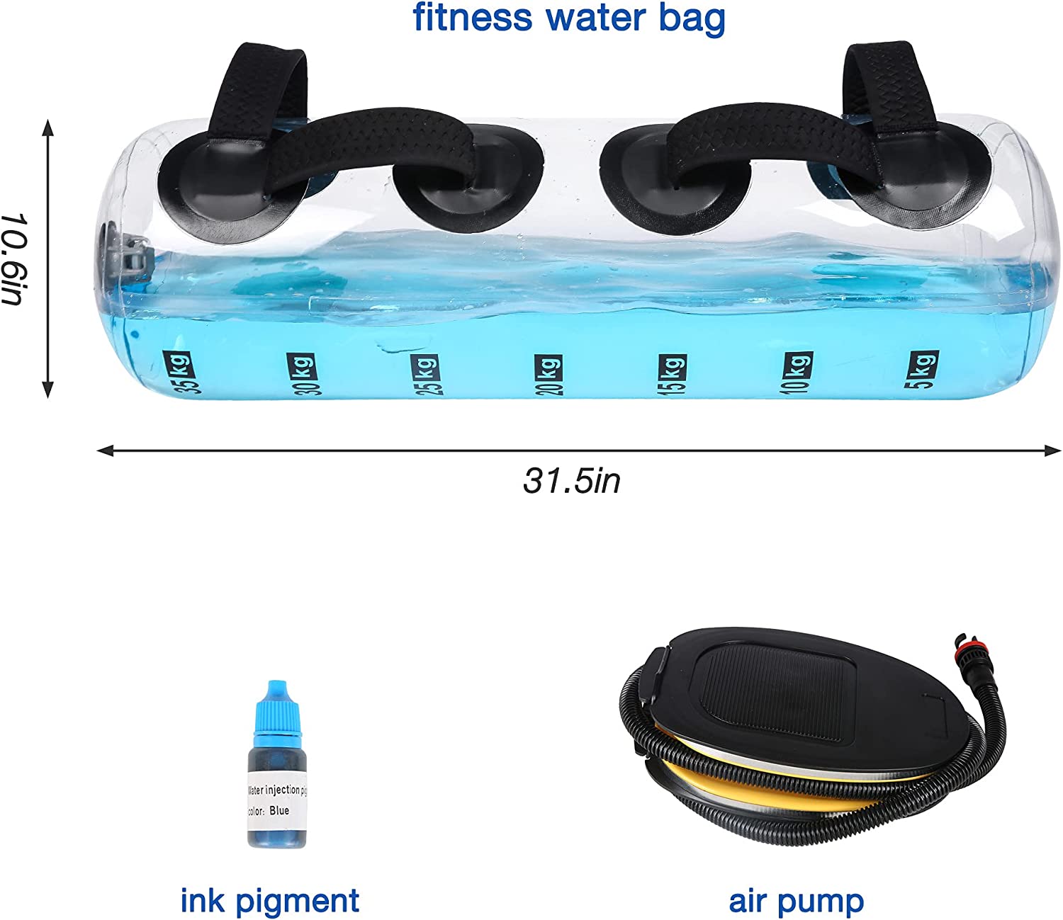 (Out of Stock) Portable Fitness Aqua Bag for Home Workout