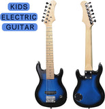 30" Electric Guitar Beginner Kits for Starter Guitar Includes Gig Bag, 5 W Amplifier, 6 Strings, Picks, Cable