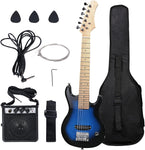 30" Electric Guitar Beginner Kits for Starter Guitar Includes Gig Bag, 5 W Amplifier, 6 Strings, Picks, Cable