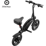 Electric Bike City Bicycle Ebike Folding Portable 14" 250W Adult