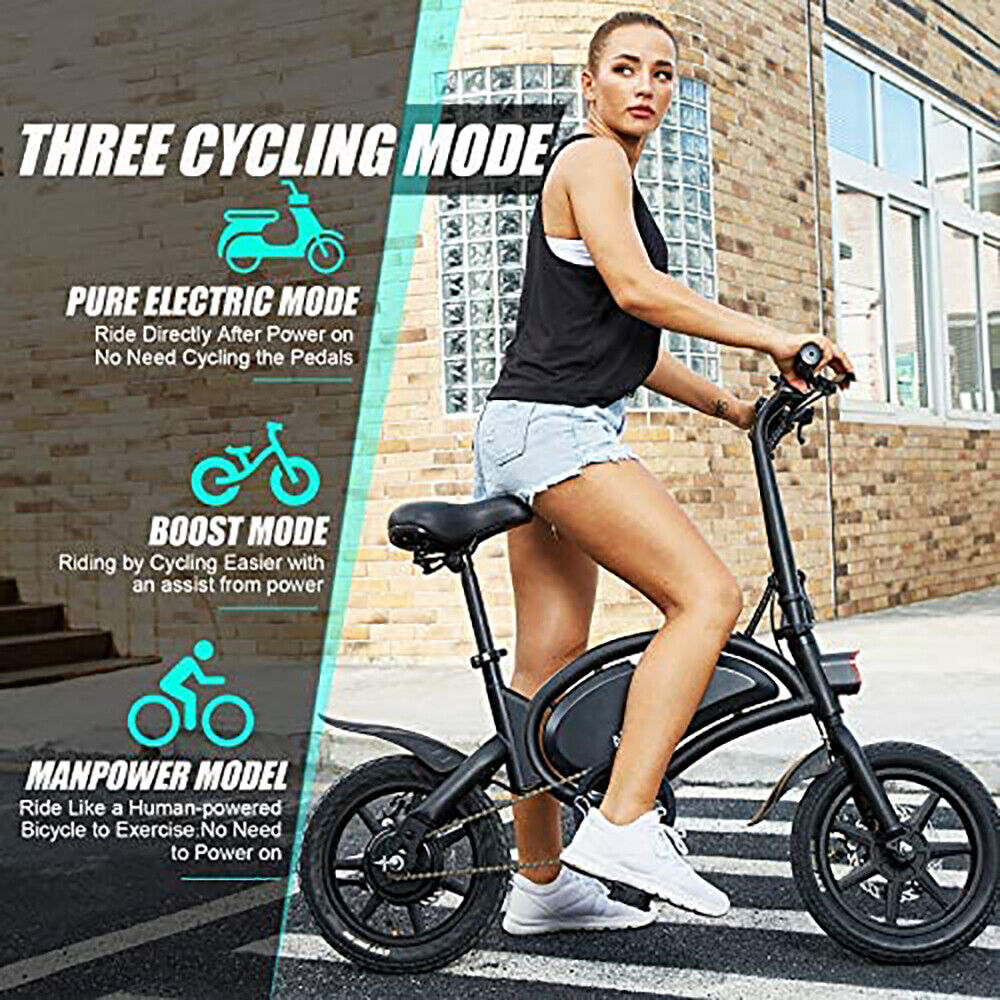 (Out of Stock) 500W Electric Bike Commuting Bicycle Folding City Ebike APP Control