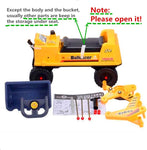 Ride-On Bulldozer Truck Toy Tractor Construction Vehicle for Kids Boys