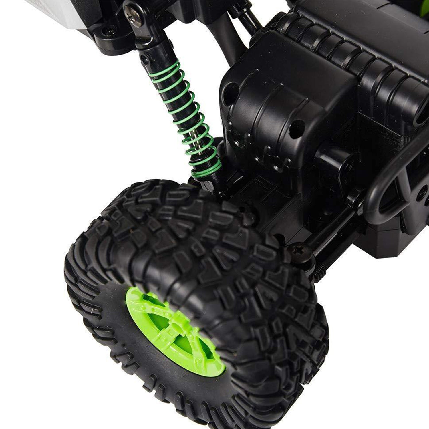 2.4GHz 4WD Off-Road Vehicles 1:16 Remote Control Rock Crawler Truck with WiFi 0.3MP Camera , Green