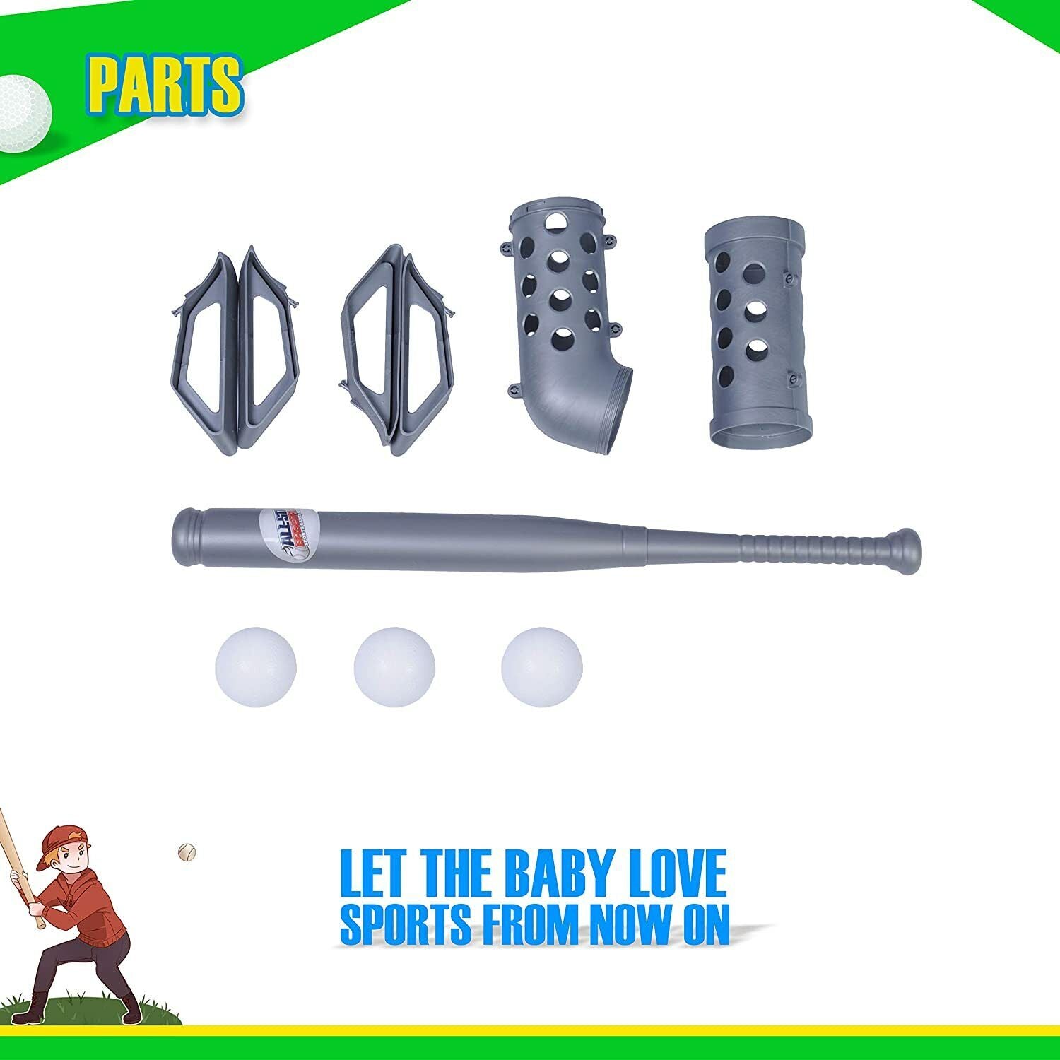 Kids Training Automatic Launcher Baseball Bat Toys