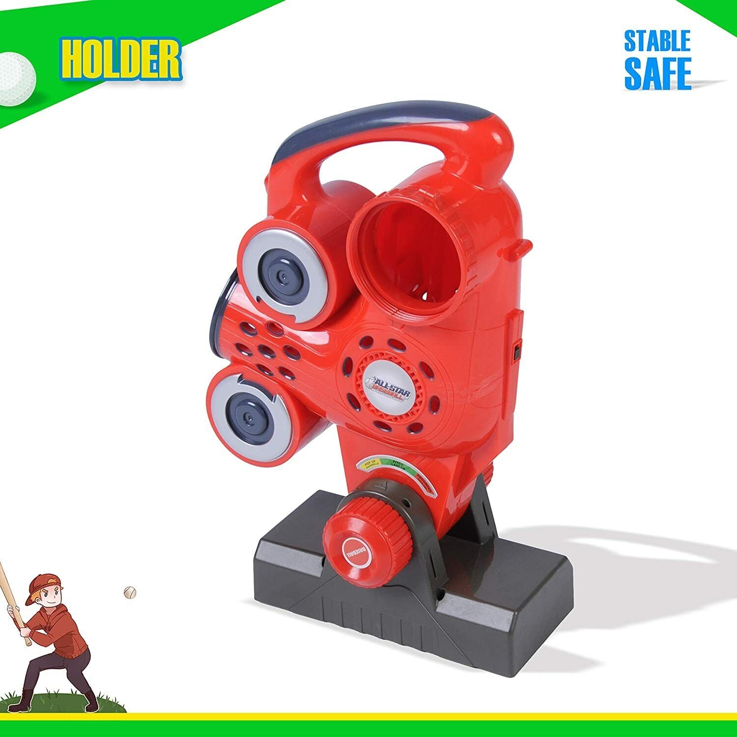 Kids Training Automatic Launcher Baseball Bat Toys - Bosonshop