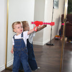 Dinosaur Toys Shooting Target Toy Gun for Kids-Air Pump Shooting Game with 20 Balls