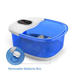 Shiatsu Portable Heated Electric Foot Spa Bath Roller Motorized Massager