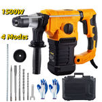 13 AMP Electric Rotary Hammer SDS Plus Demolition Jackhammer Breaker 3 in1 Electric Wood Concrete Perforator