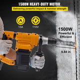 13 AMP Electric Rotary Hammer SDS Plus Demolition Jackhammer Breaker 3 in1 Electric Wood Concrete Perforator