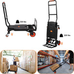 Folding Hand Truck Dolly Luggage Platform Cart with Bungee Cord