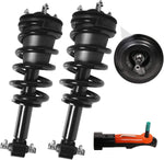 Set of 2 Front Complete Strut Assemblies with Coil Springs Replacement Struts Shocks