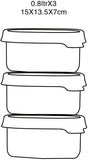Food Storage Containers Food Container Set with Lids Wham Box, White,  Seal IT