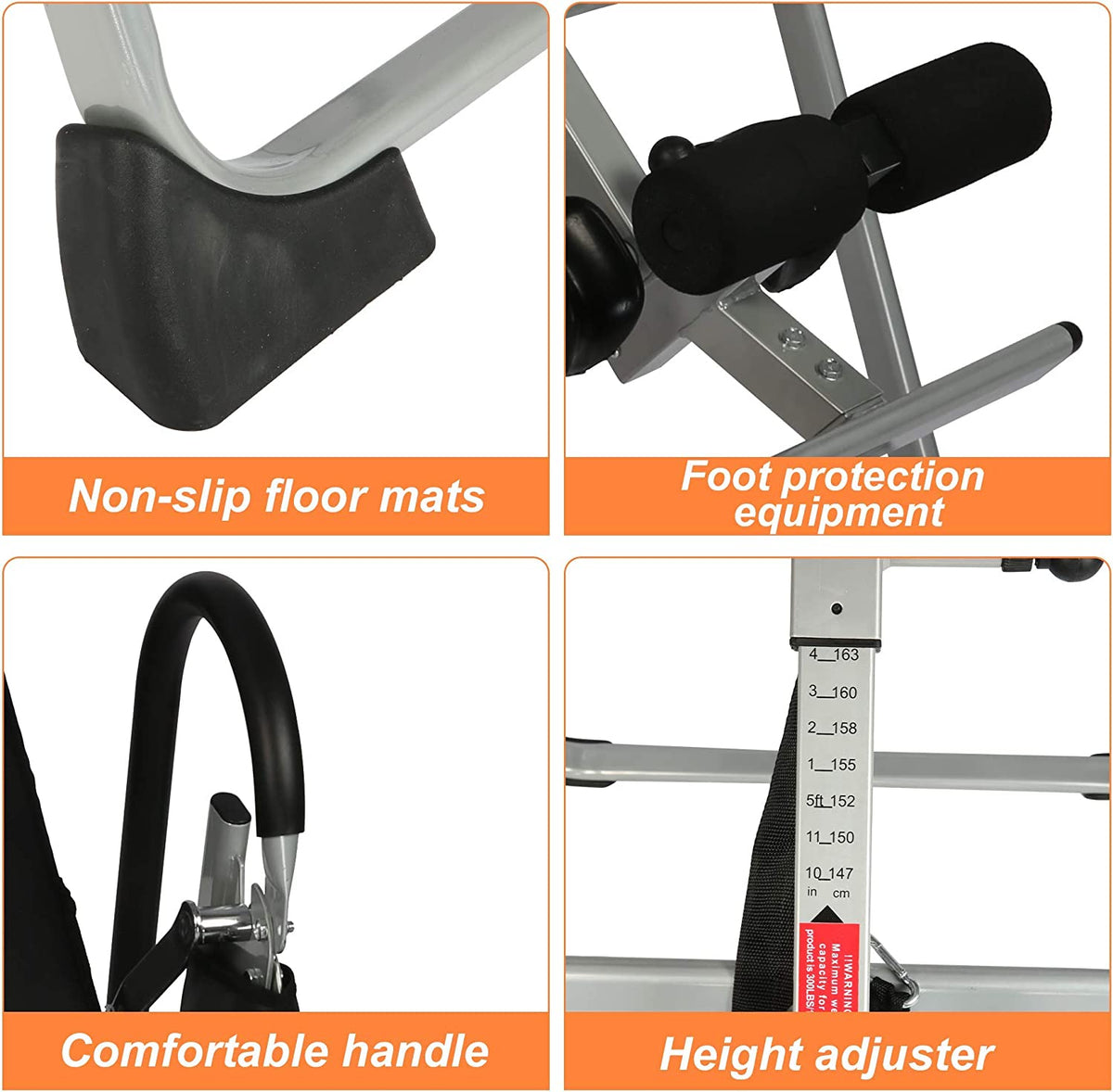 (Out of Stock) Inversion Bed, Adjustable Inversion Table, Foldable Inv