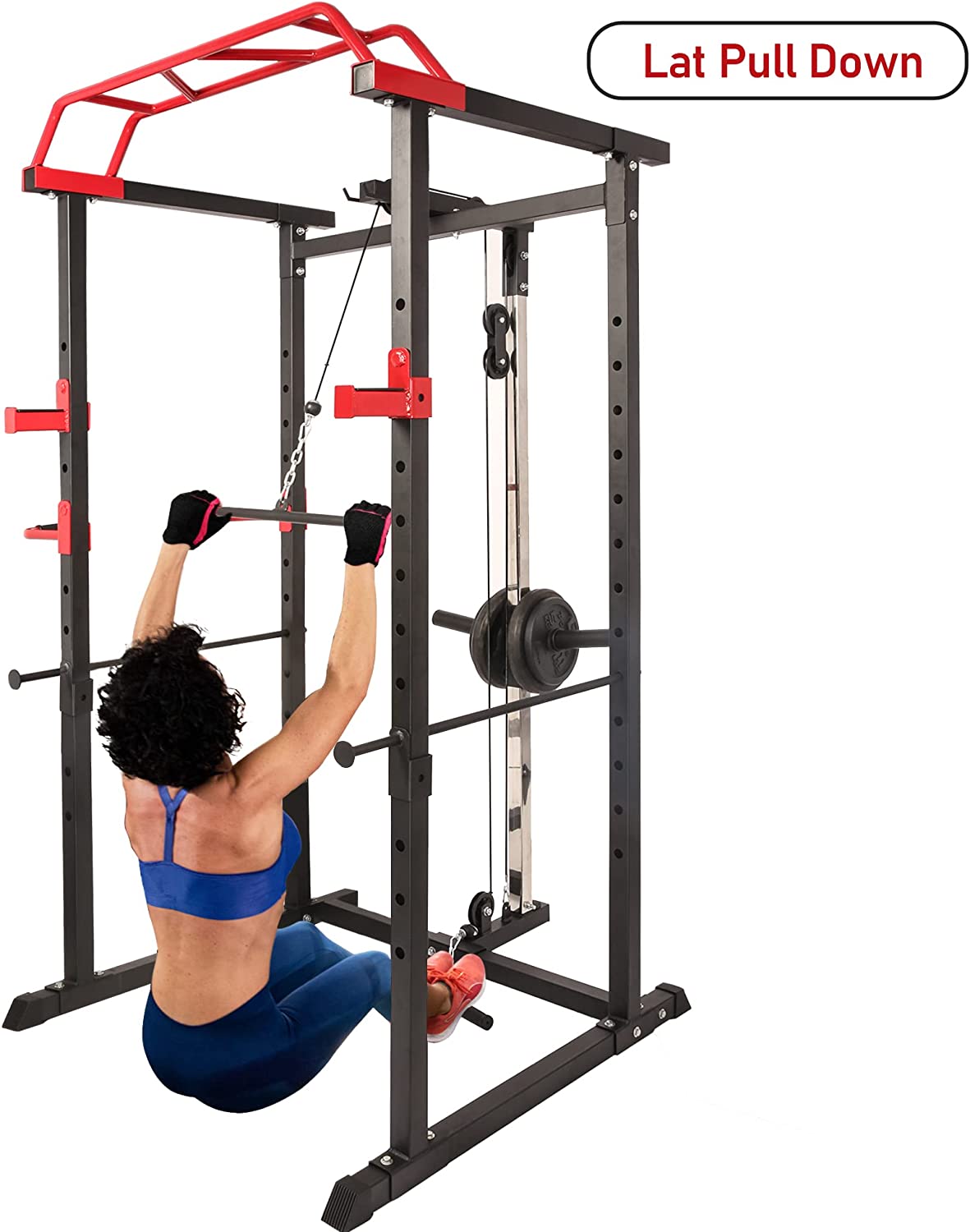 (Out of Stock) Full Body Train Power Rack Squat Cage, Fitness Smith Cage System