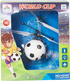 Magic Flying Football Toy for Adults Teens Built-in LED Light Helicopter Ball Toy for Flying Drone