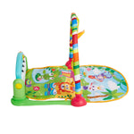 Activity Kick and Play Mat Gym with Piano for Baby 0-36 Months, Light and Music Piano Gym Toy