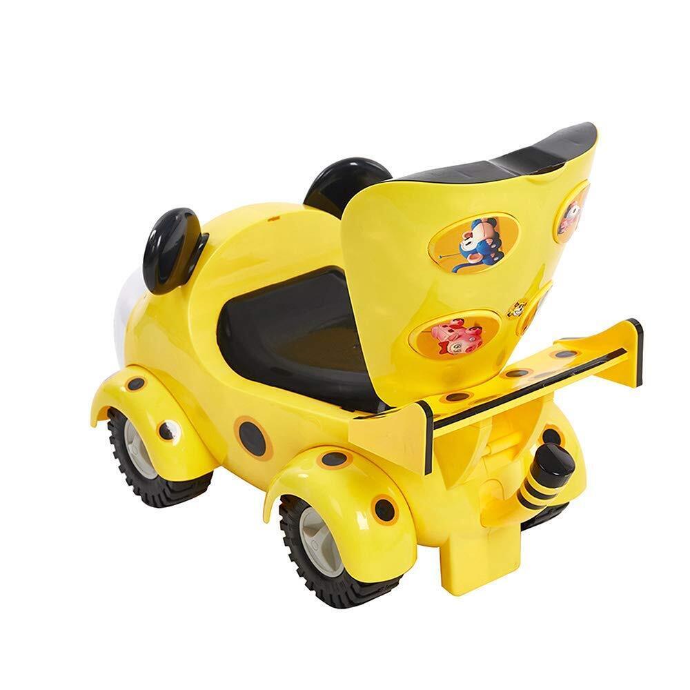 (Out of Stock) Cute Ride On Car for Toddlers to Enjoy Pushing and Riding Fun, with Backrest, Yellow