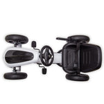 Mercedes Benz  Pedal Powered Kids Ride on Car 4 Wheel Outdoor Racer Toy w/ Adjustable Seat & Manual Brake