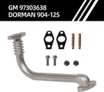Turbo Oil Return Drain Line Kit for 6.6L LLY, LBZ, LMM, Duramax
