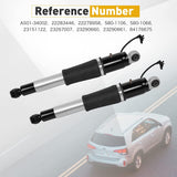 1 Pair Rear Air Suspension Shock Absorber Struts Replacement
