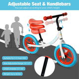 No Pedal Sport Kids Balance Bike Toddler Training Bicycle with Adjustable Handlebar and Seat for 3-5 Years