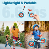 No Pedal Sport Kids Balance Bike Toddler Training Bicycle with Adjustable Handlebar and Seat for 3-5 Years