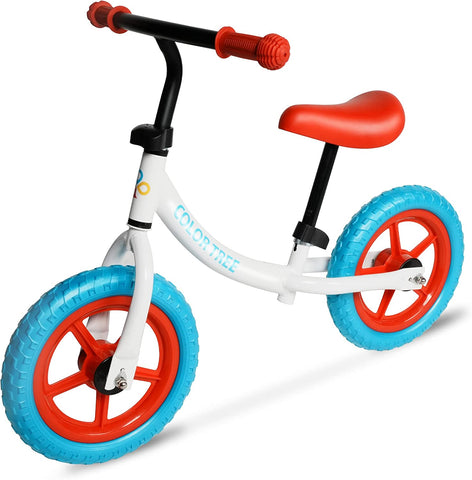 No Pedal Sport Kids Balance Bike Toddler Training Bicycle with Adjustable Handlebar and Seat for 3-5 Years